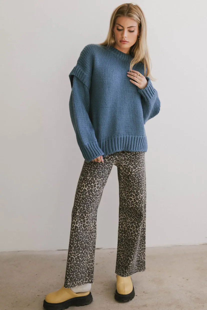 Denim>Bohme Kortnee Leopard Print Jeans