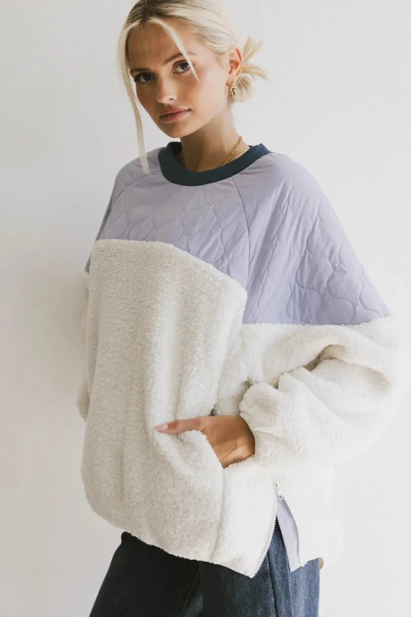 Tops | Sweaters>Bohme Kylan Contrast Pullover