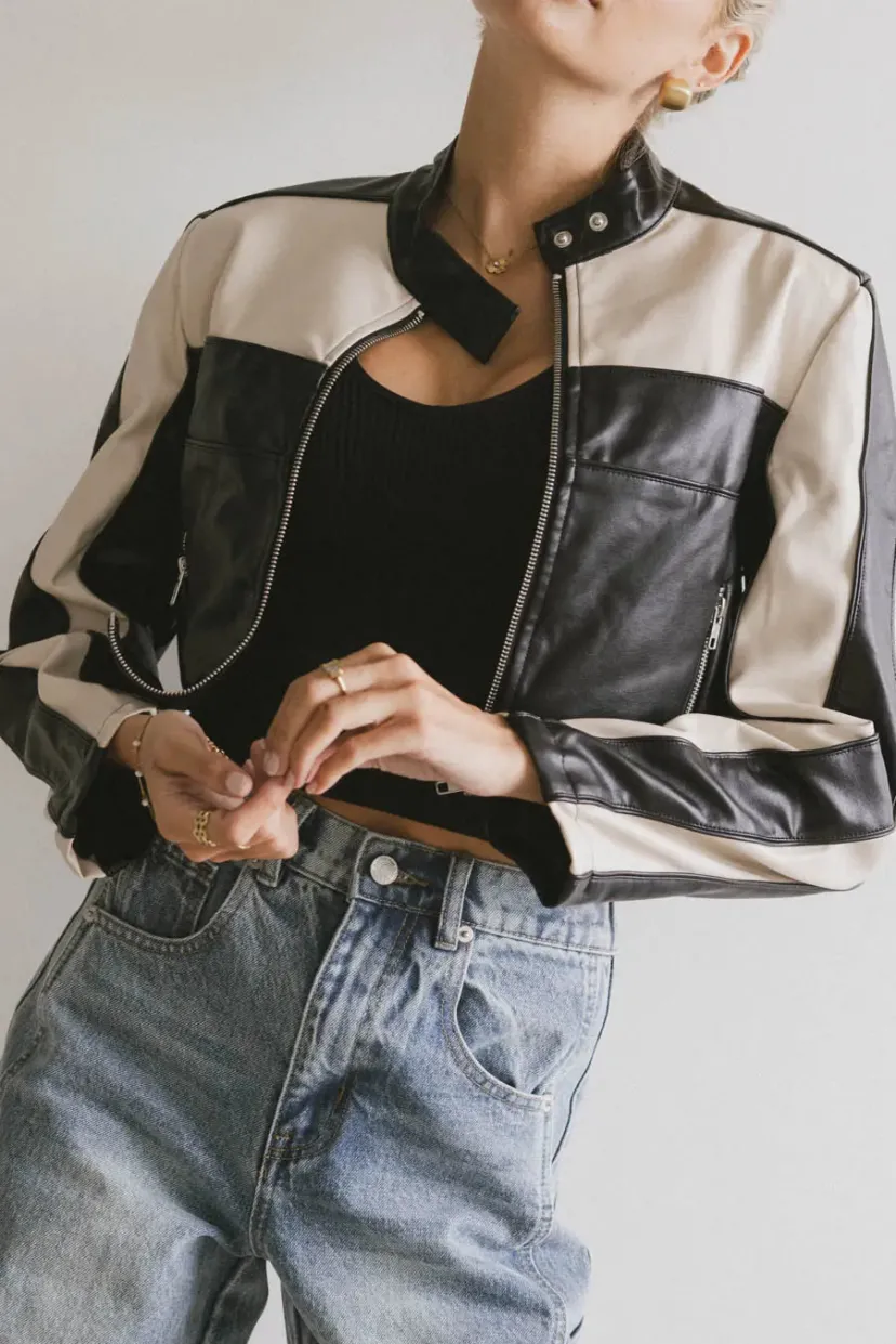 Jackets>Bohme Leda Vegan Leather Jacket