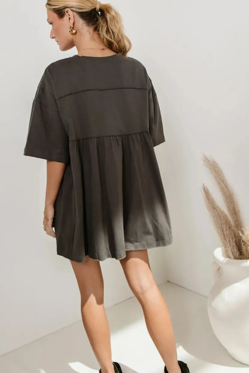 Dresses>Bohme Lennox Mini Dress in Grey