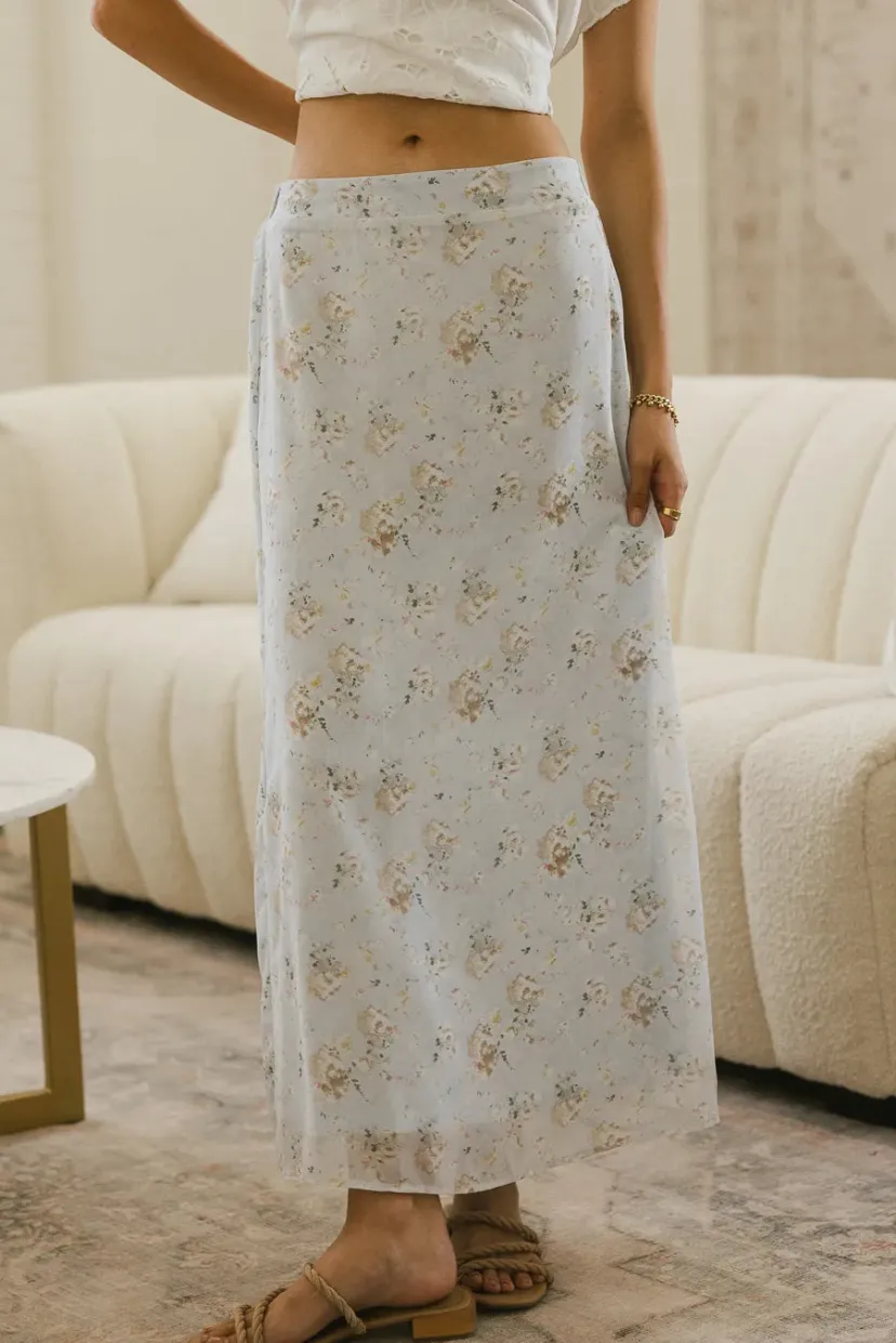 Skirts | All Bottoms>Bohme Luz Floral Maxi Skirt