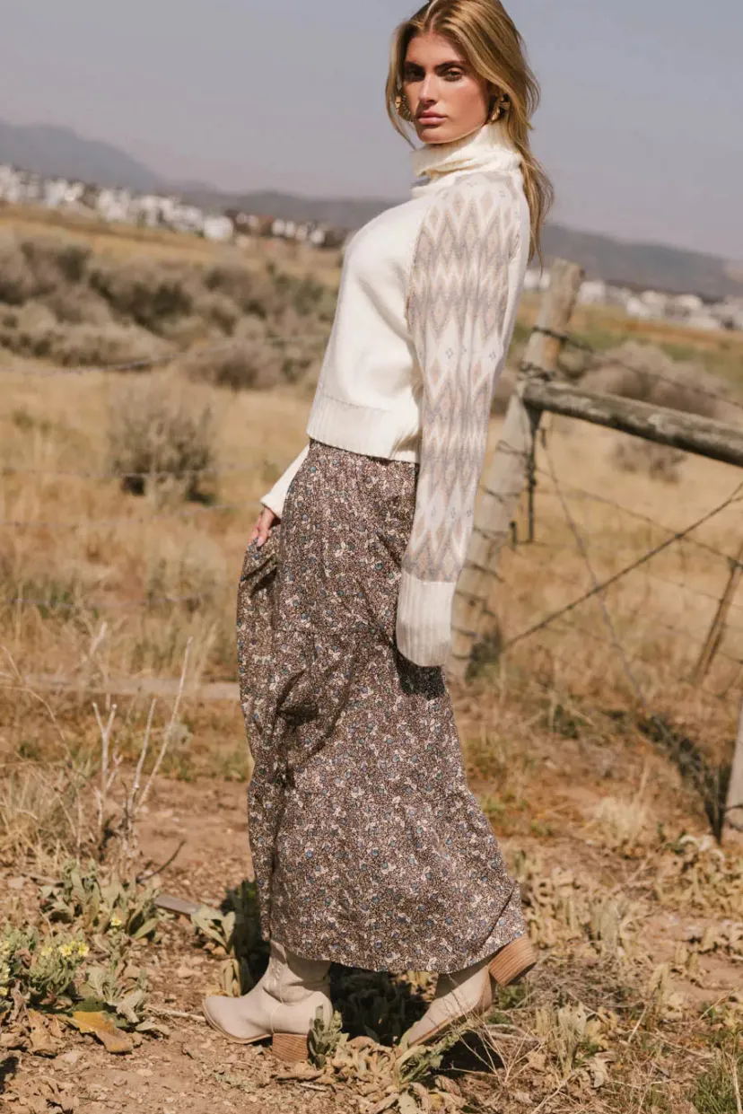 Skirts | All Bottoms>Bohme Mara Tiered Midi Skirt