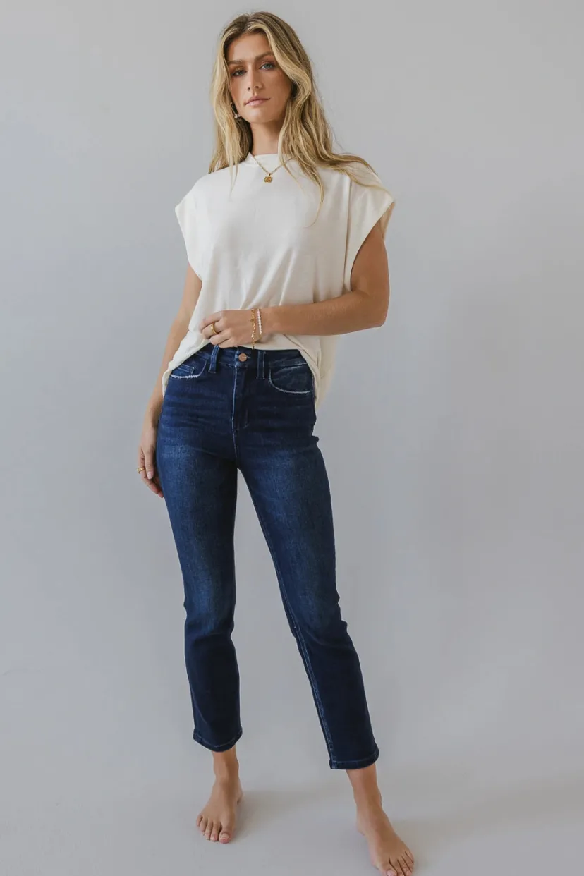 Denim | All Bottoms>Bohme Maria Slim Straight Leg Jeans - FINAL SALE