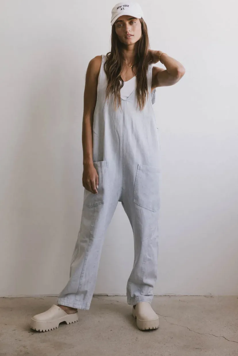 Jumpsuits & Overalls | Loungewear>Bohme Marie Jumpsuit in Blue