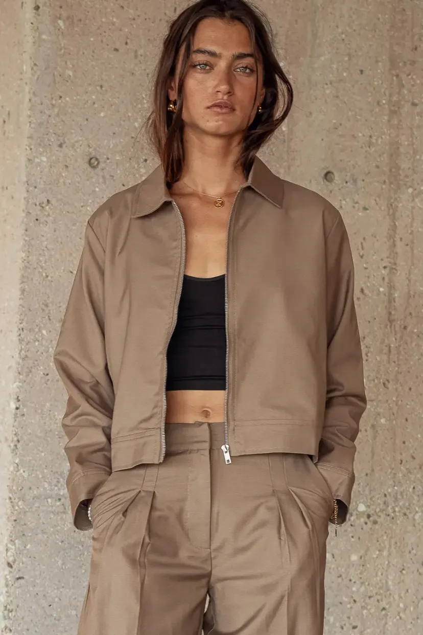 Jackets>Bohme Marissa Collared Jacket