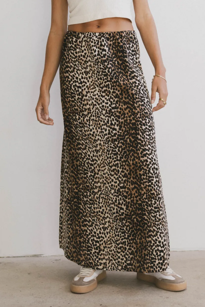 Skirts>Bohme Marlo Leopard Skirt