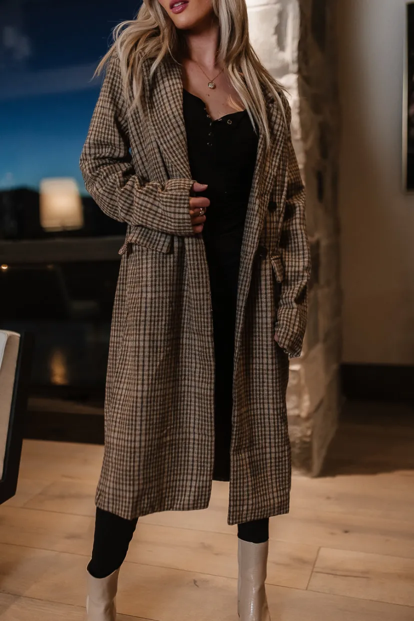 Jackets>Bohme Mckenna Plaid Coat