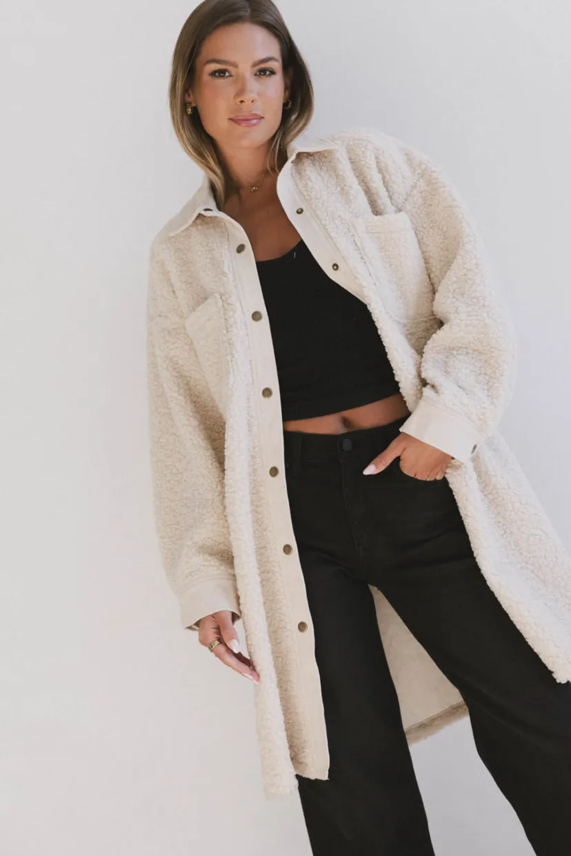 Jackets>Bohme Milandra Sherpa Long Jacket