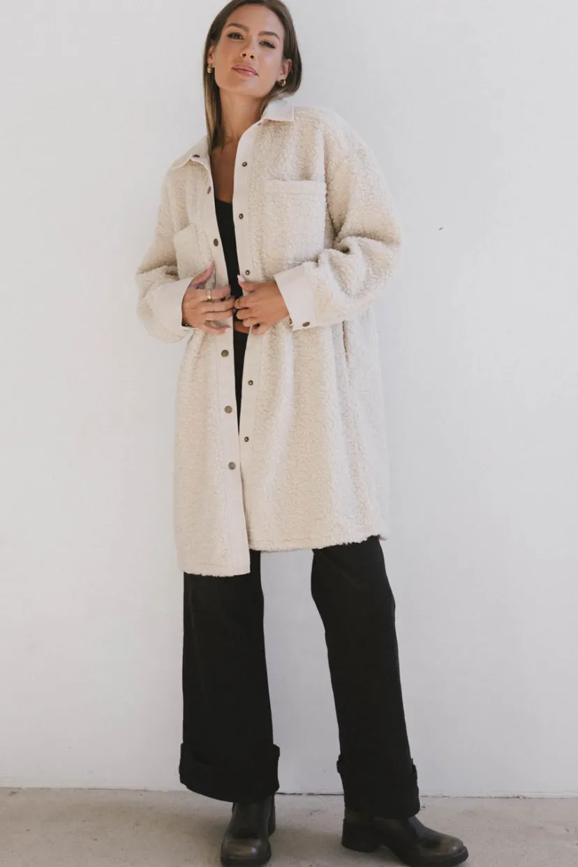 Jackets>Bohme Milandra Sherpa Long Jacket