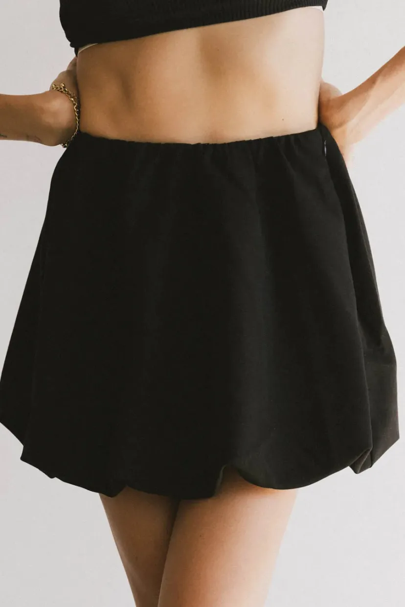 Skirts | All Bottoms>Bohme Mio Bubble Mini Skirt Black