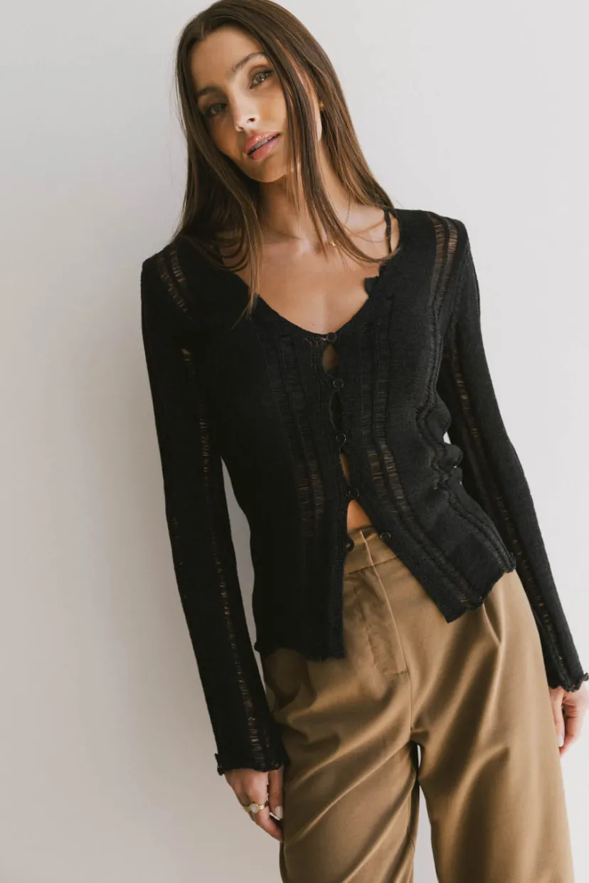 Tops | Sweaters>Bohme Missy Sheer Button Up