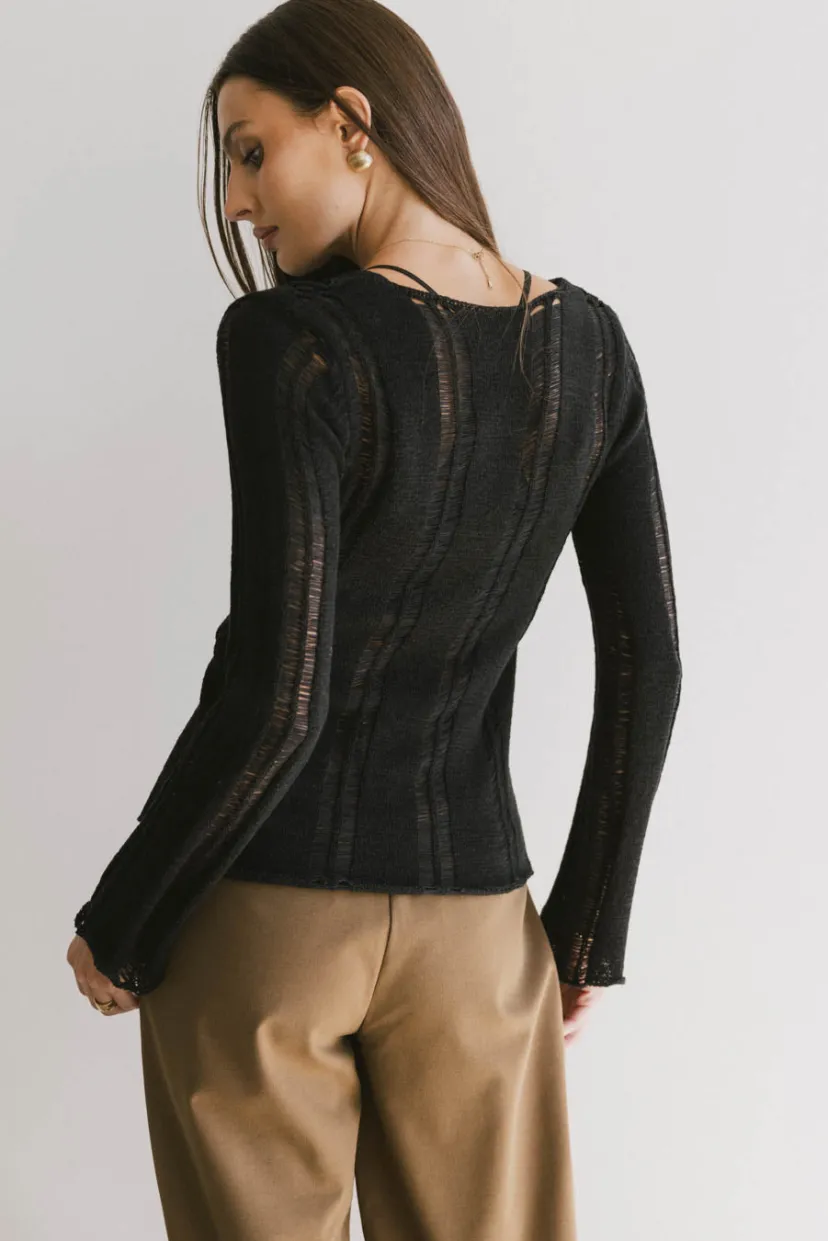 Tops | Sweaters>Bohme Missy Sheer Button Up