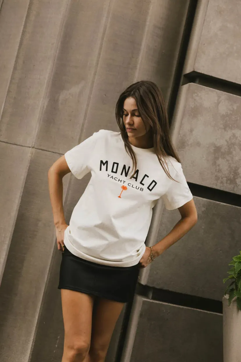 Tops | Tees & Tanks>Bohme Monaco Yacht Club Graphic tee