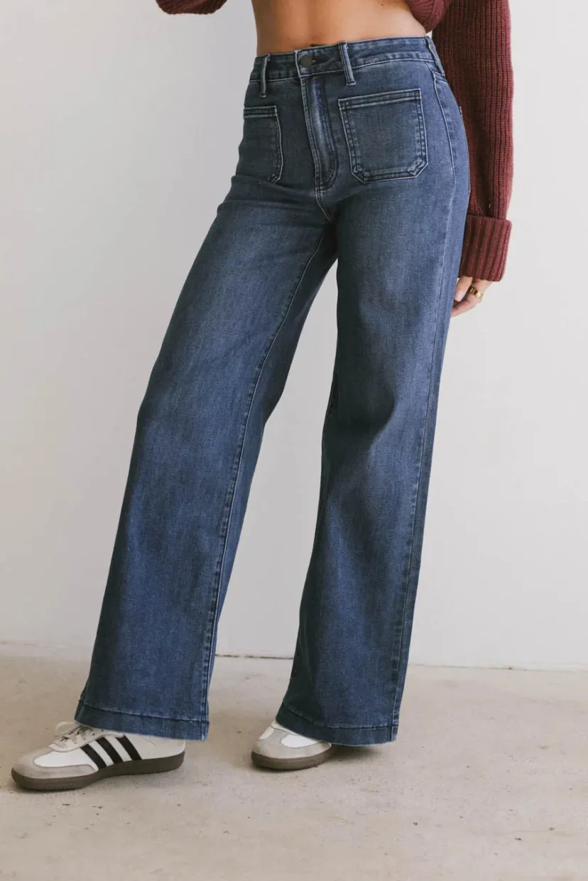 Denim>Bohme Natasha Wide Leg Jeans