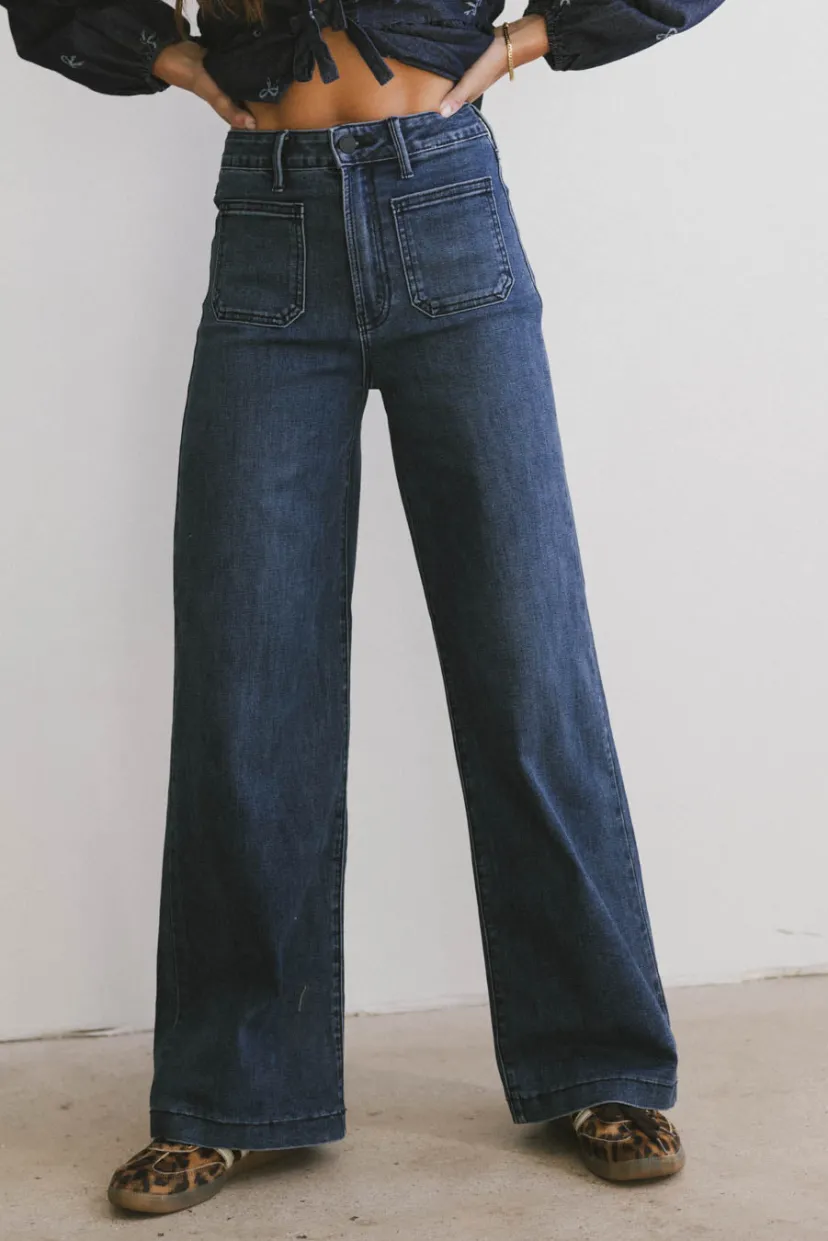 Denim>Bohme Natasha Wide Leg Jeans