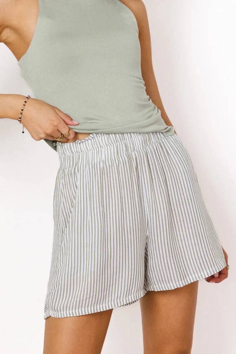 Sets | Shorts>Bohme Next To You Shorts in Sage