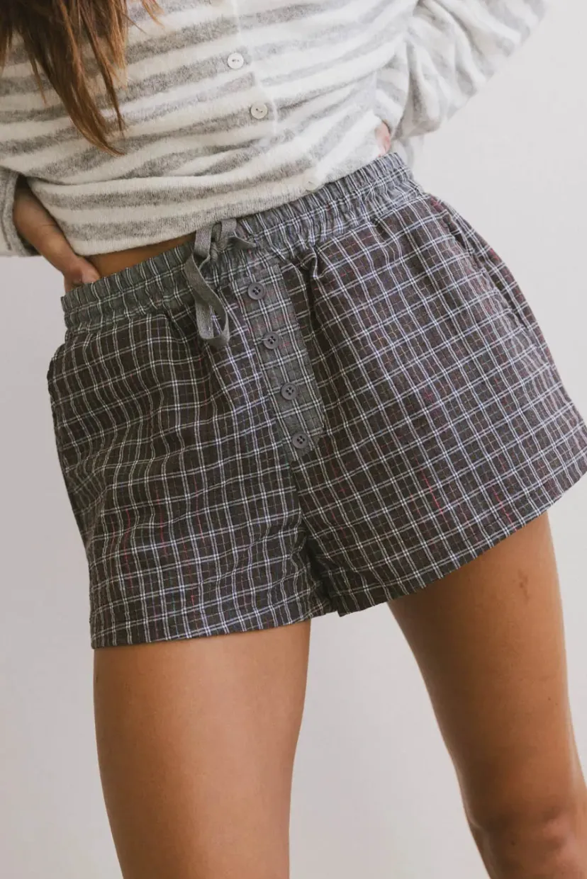 Shorts | All Bottoms>Bohme Nyla Plaid Shorts