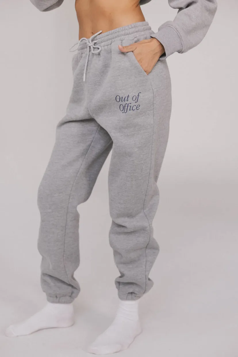 Sets | Graphics>Bohme Out of Office Sweatpants in Heather Grey Heathergrey