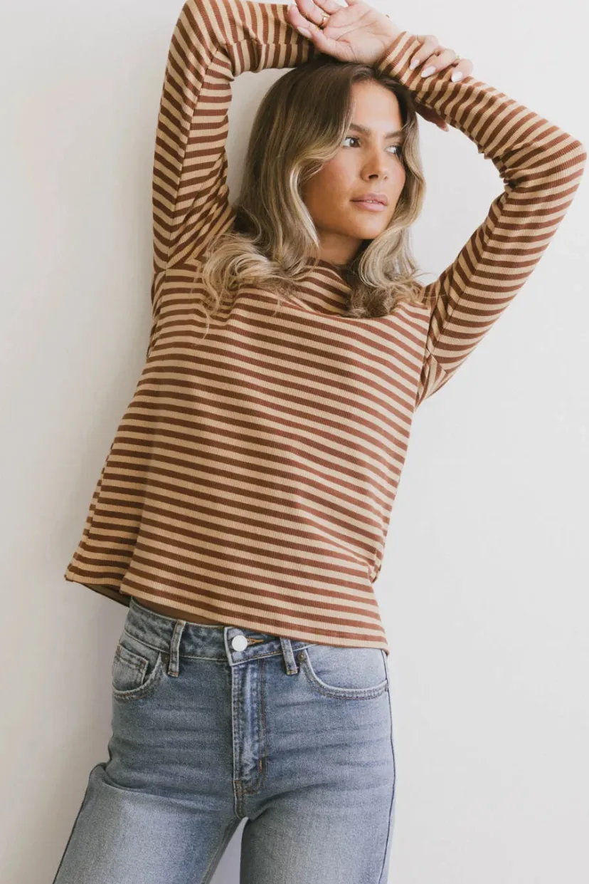 Tops>Bohme Perry Striped Top