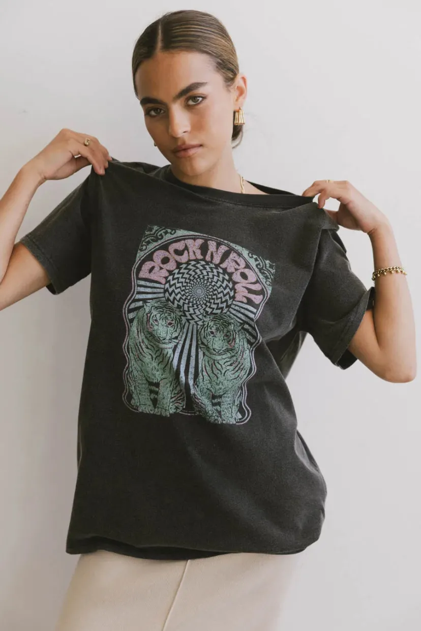 Tops | Tees & Tanks>Bohme Psychedelic Tiger Graphic Tee