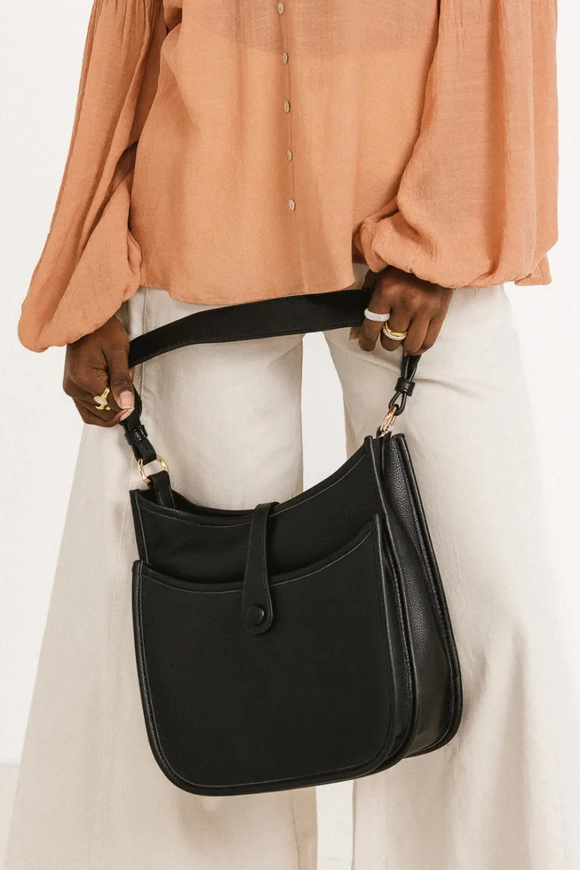 Bags>Bohme Quincy Crossbody Bag in Black