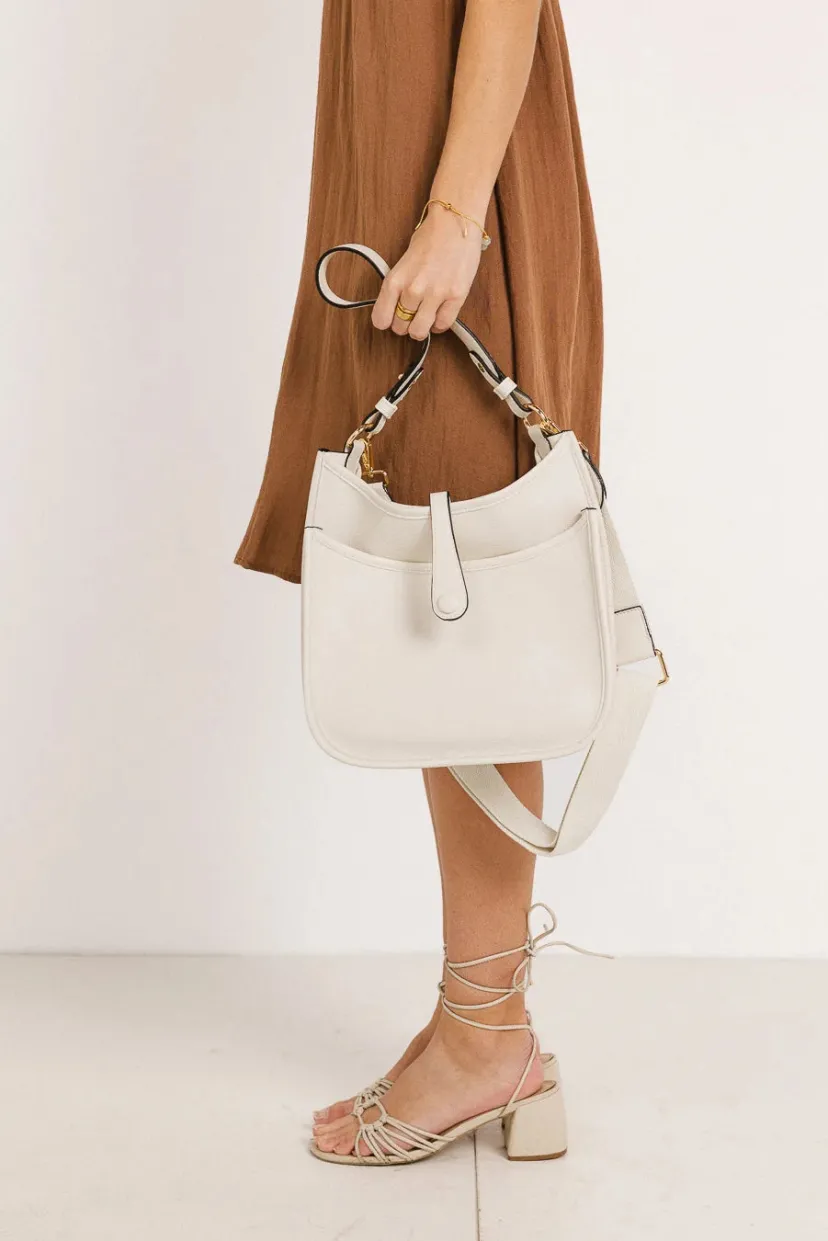 Bags>Bohme Quincy Crossbody Bag in Ivory