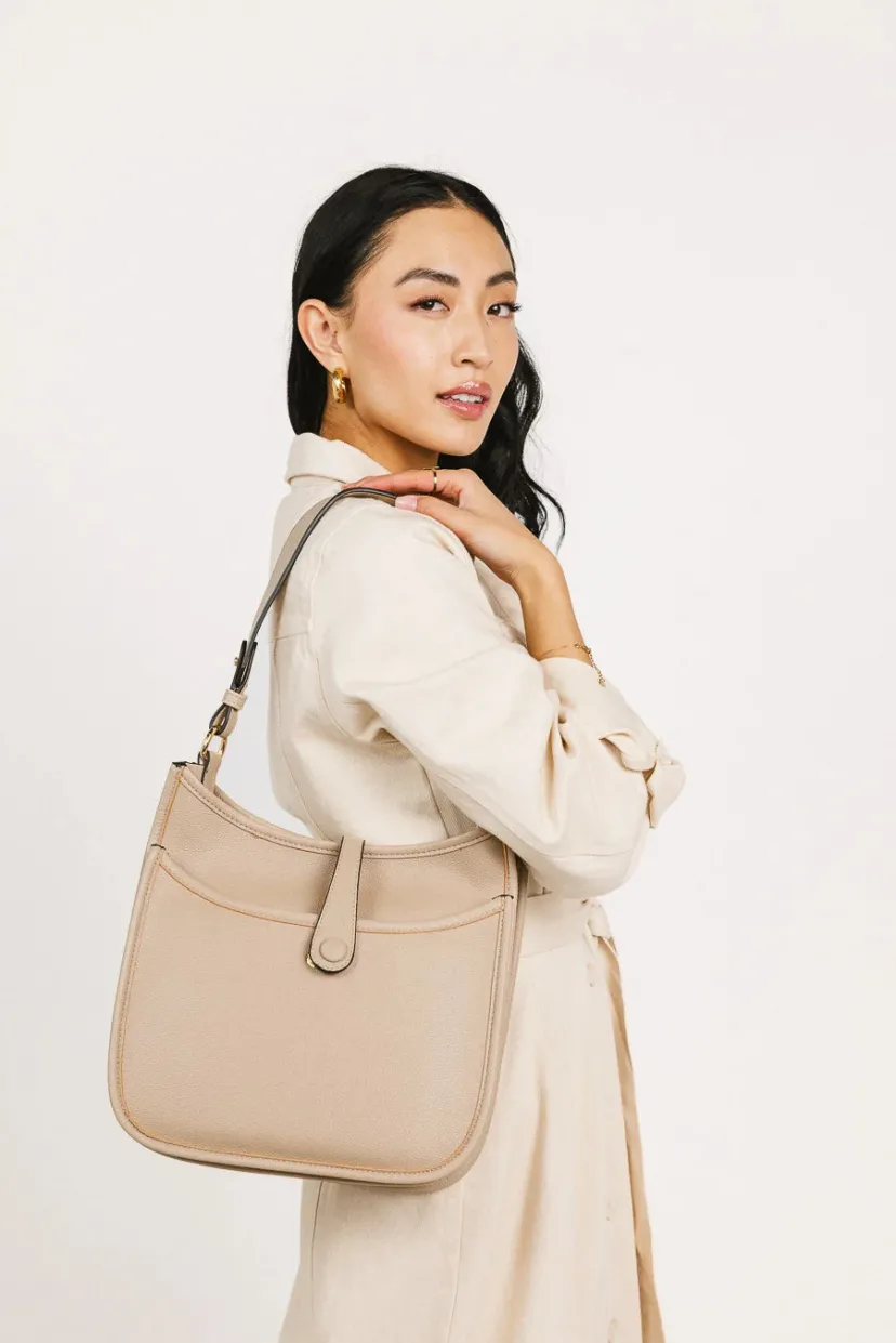 Bags>Bohme Quincy Crossbody Bag in Nude