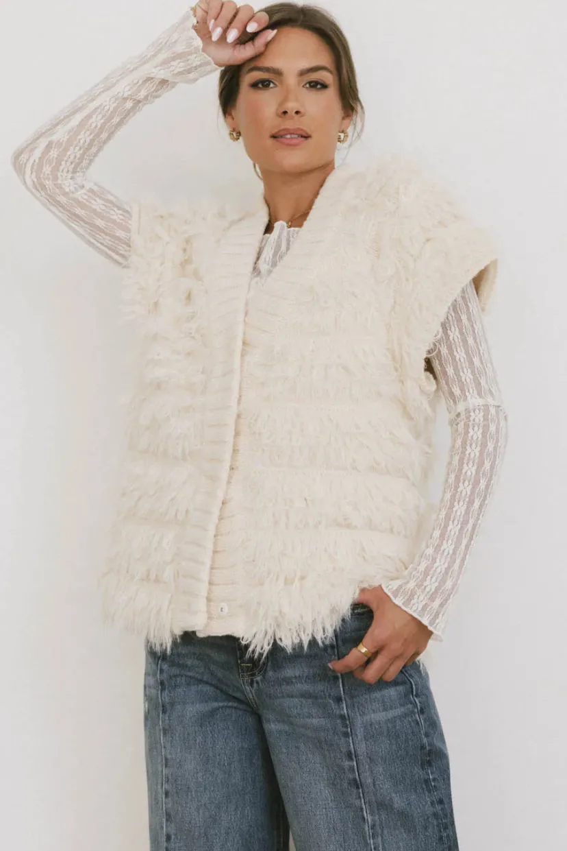 Tops | Cardigans>Bohme Ratanna Texture Knit Cardigan