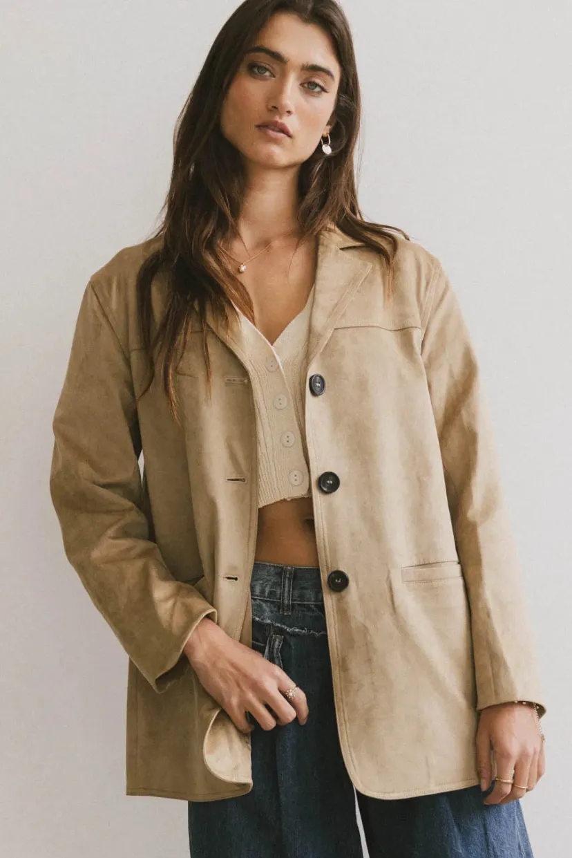 Jackets>Bohme Renly Suede Blazer