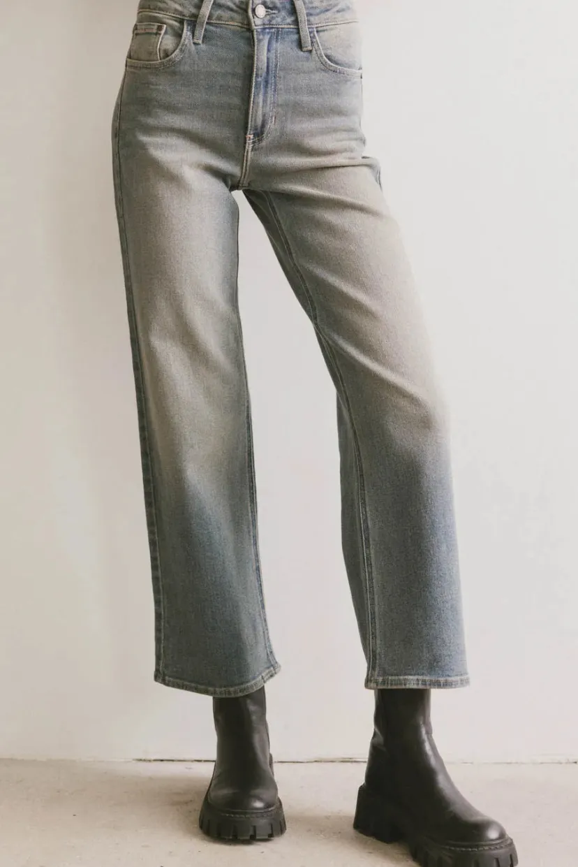 Denim | All Bottoms>Bohme Reva Straight Leg Jeans in Medium Wash