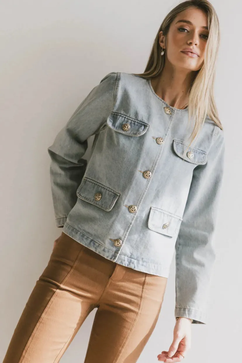 Jackets>Bohme Riven Denim Jacket