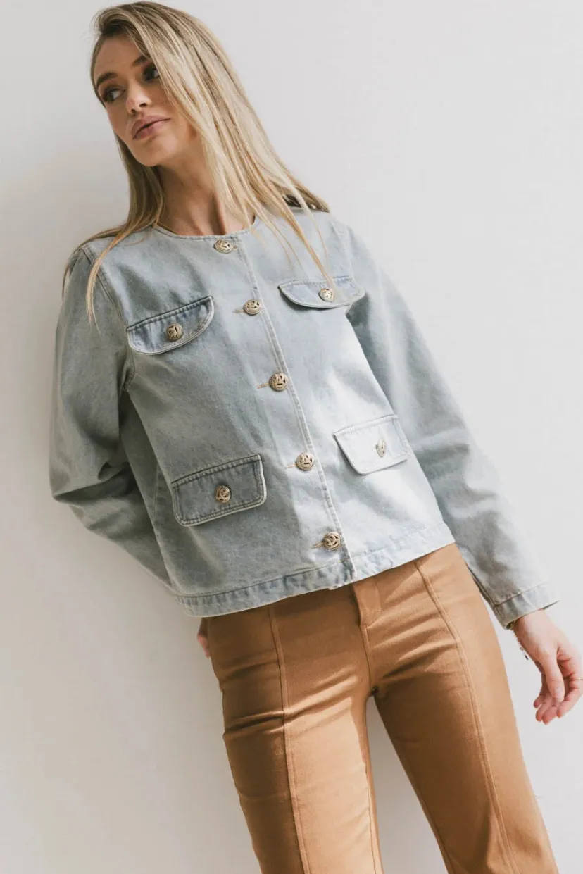 Jackets>Bohme Riven Denim Jacket