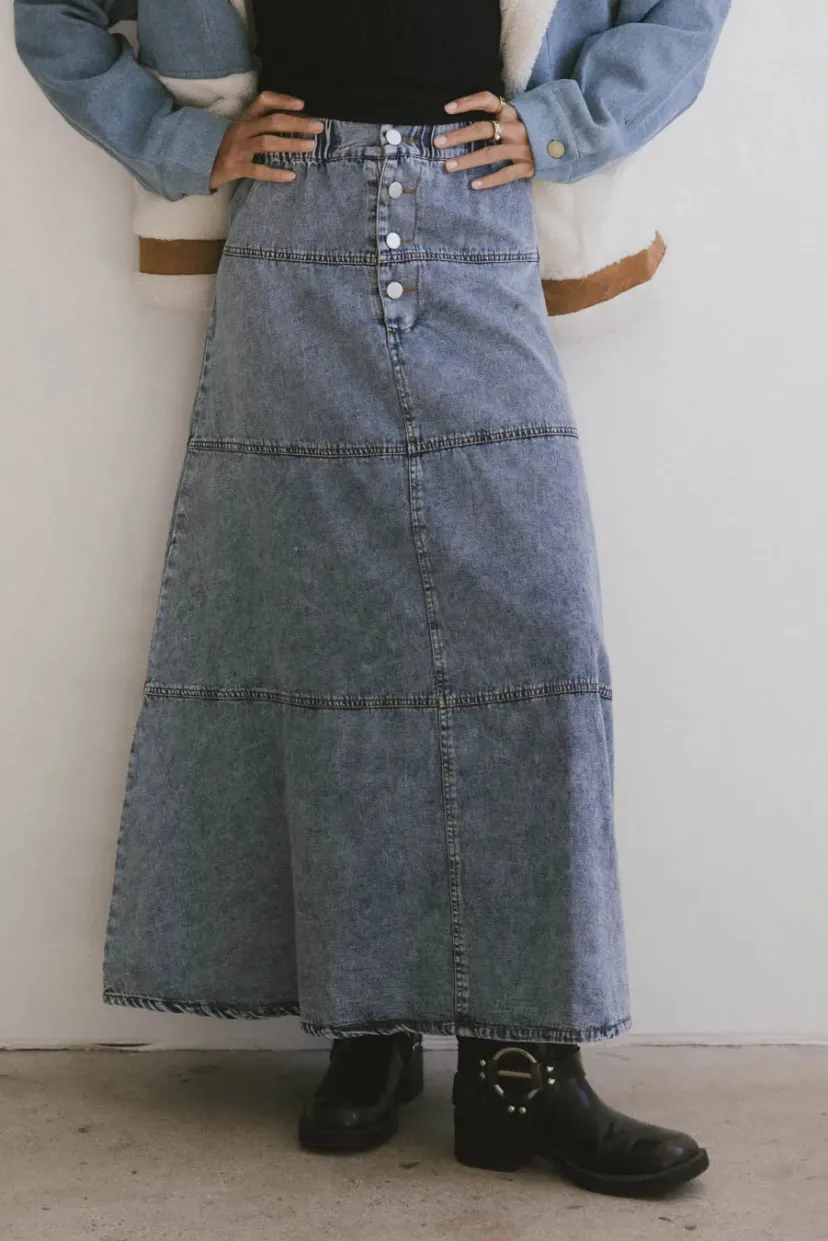 Skirts | All Bottoms>Bohme Rue Denim Skirt