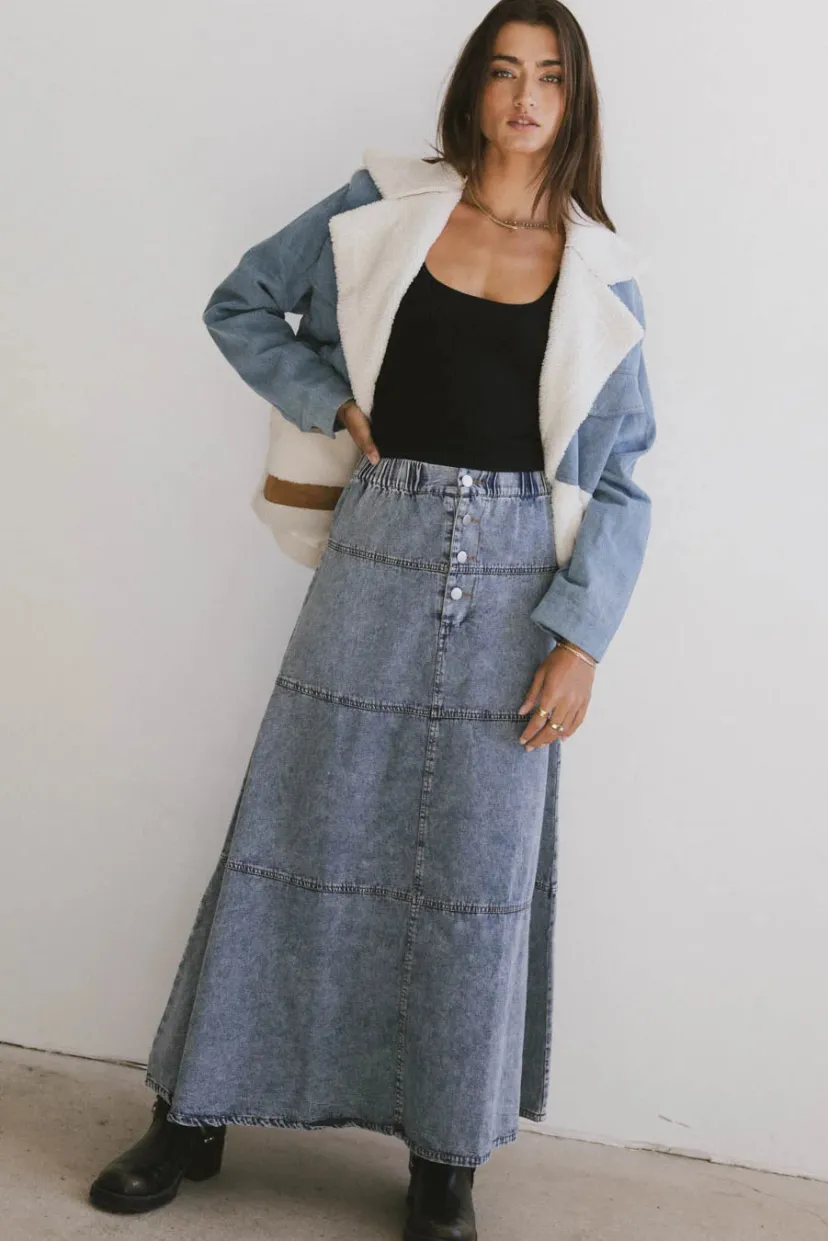 Skirts | All Bottoms>Bohme Rue Denim Skirt