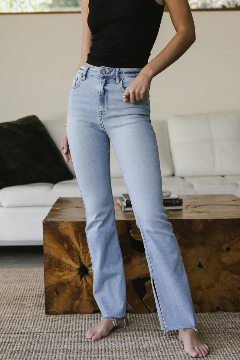 Denim | All Bottoms>Bohme Ryan Bootcut Jeans in Light Wash Lightwash