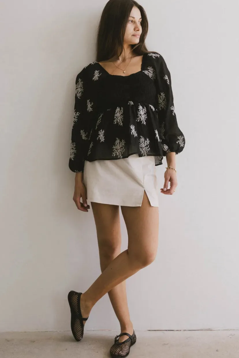 Tops | Blouses>Bohme Sally Peplum Top