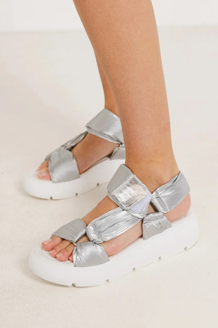 Shoes>Bohme Seychelles Light Up Platform Sandals in Silver