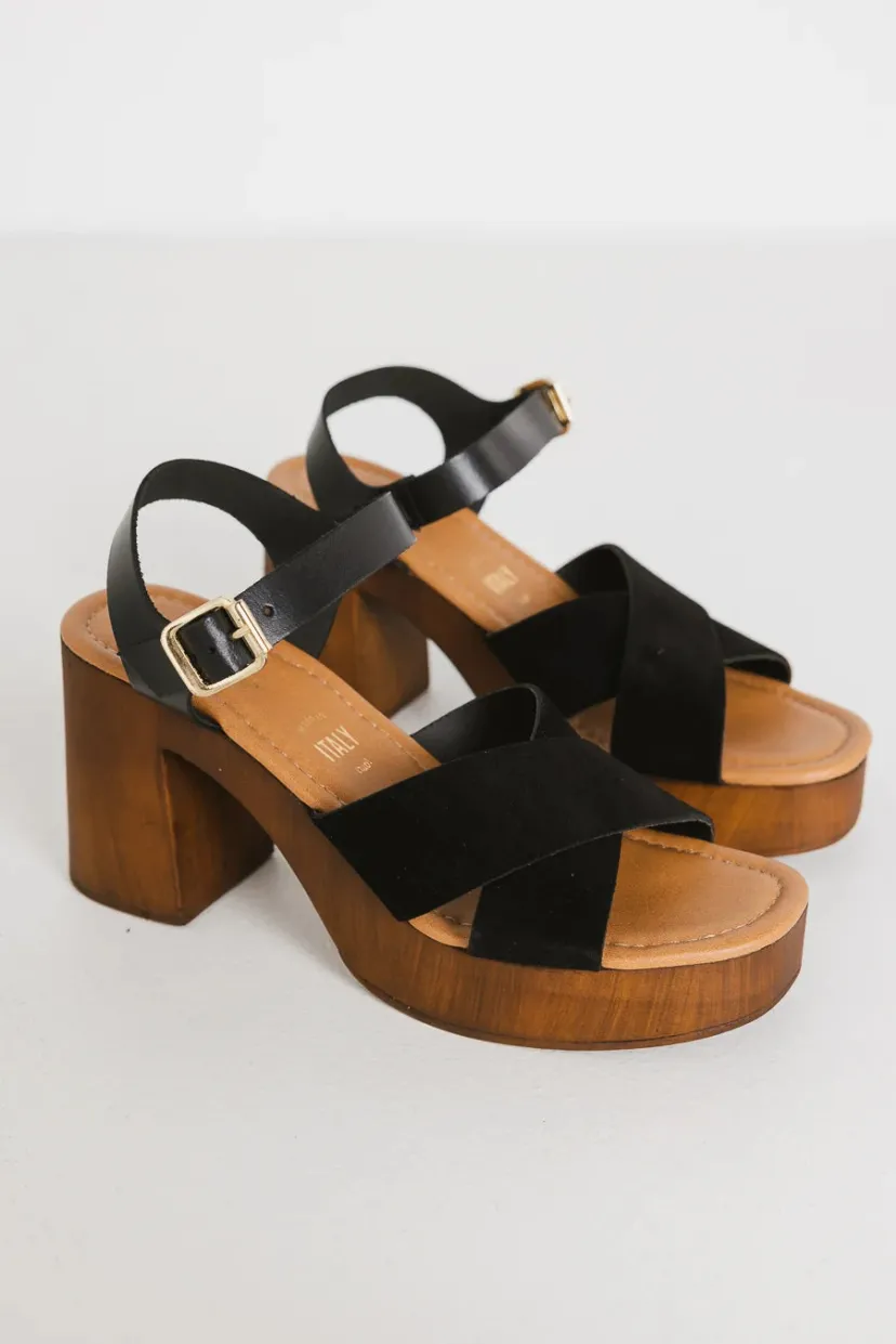 Shoes>Bohme Seychelles Paloma Platform Heels in Black