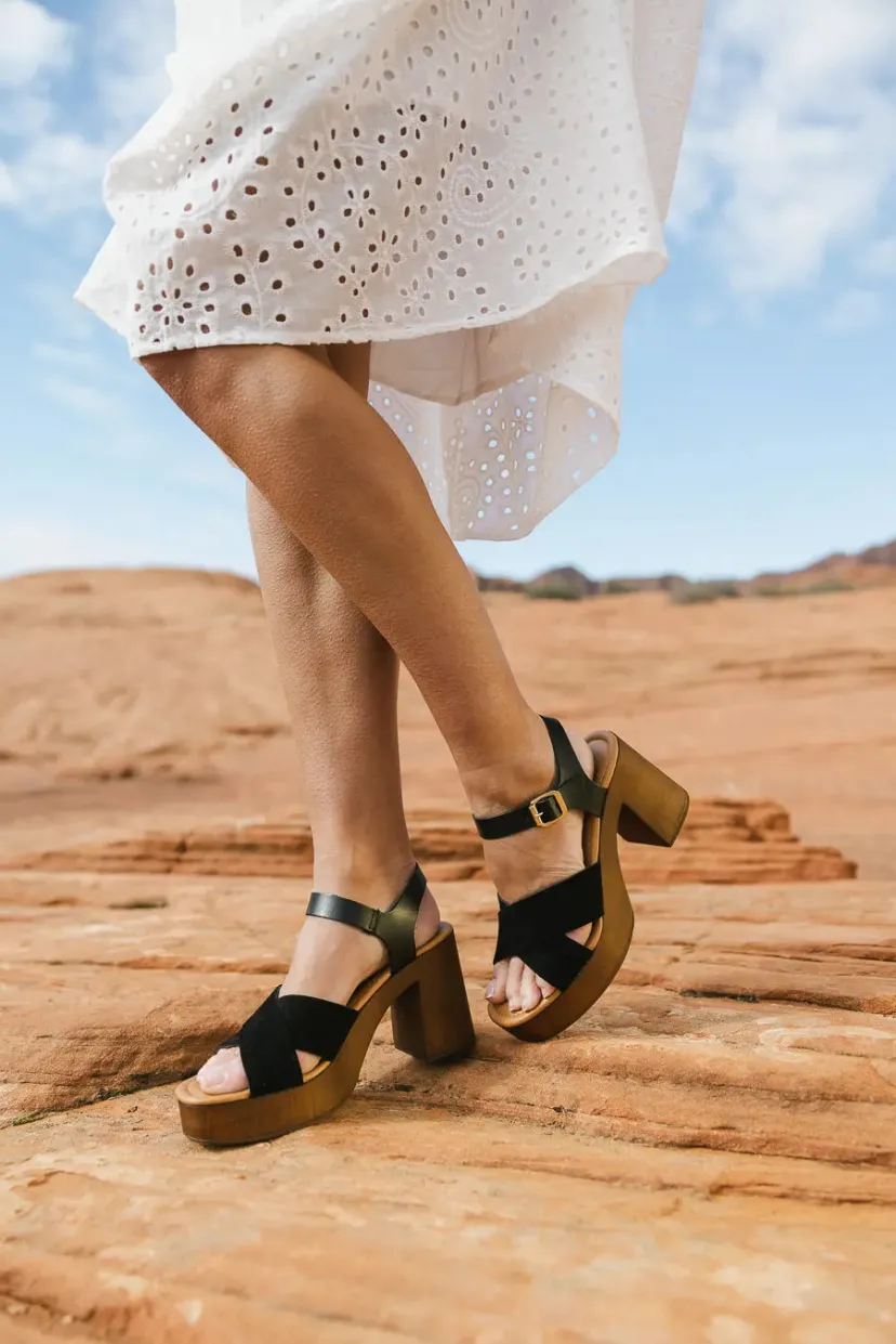 Shoes>Bohme Seychelles Paloma Platform Heels in Black