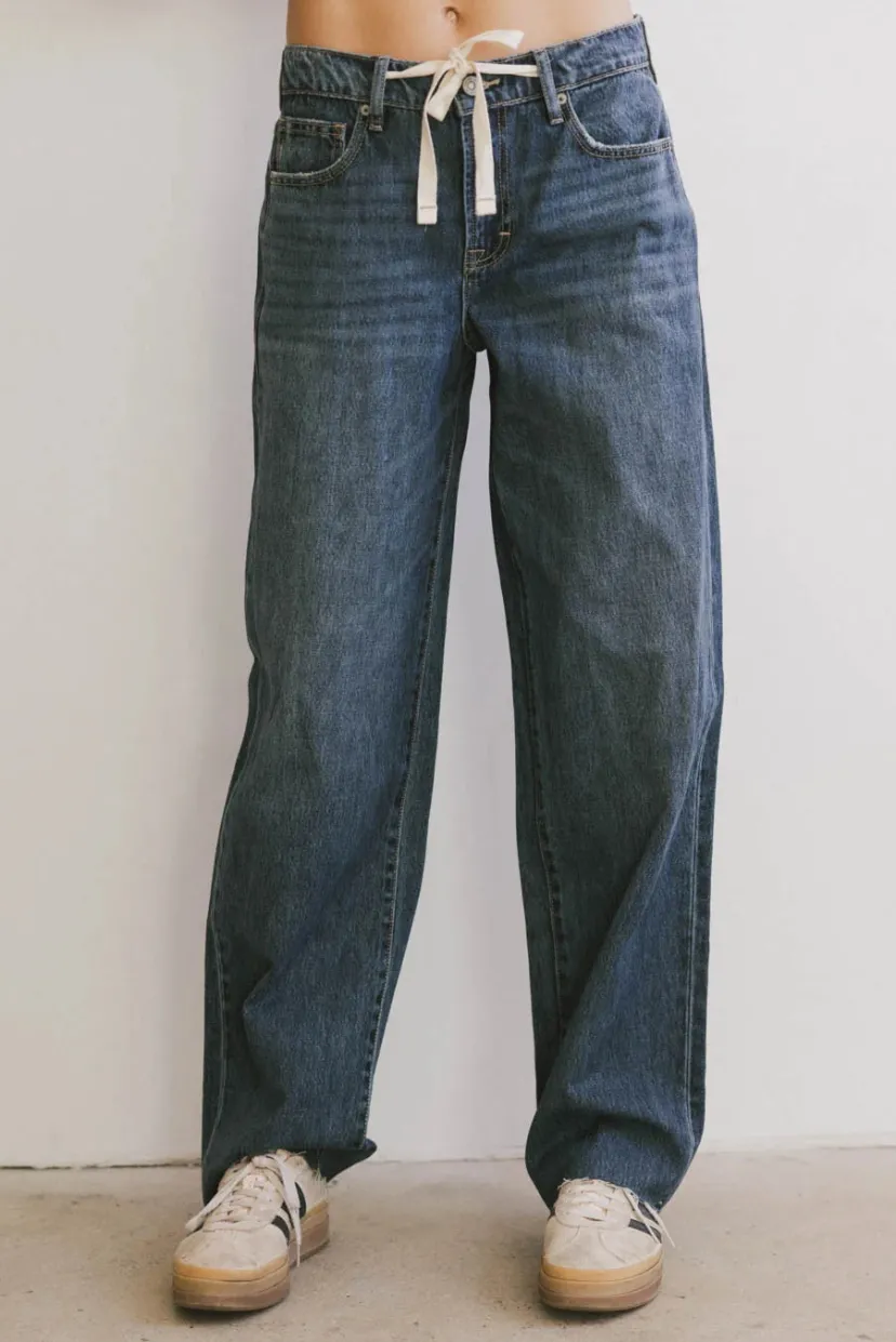 Denim | All Bottoms>Bohme Sloan Baggy Denim in Dark Wash