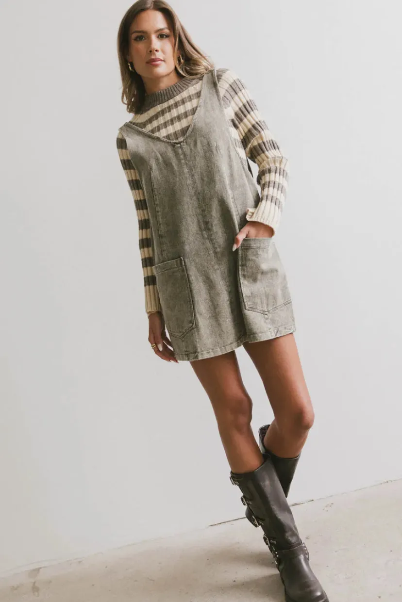 Dresses | Mini Dresses>Bohme Soskia Denim Mini Dress