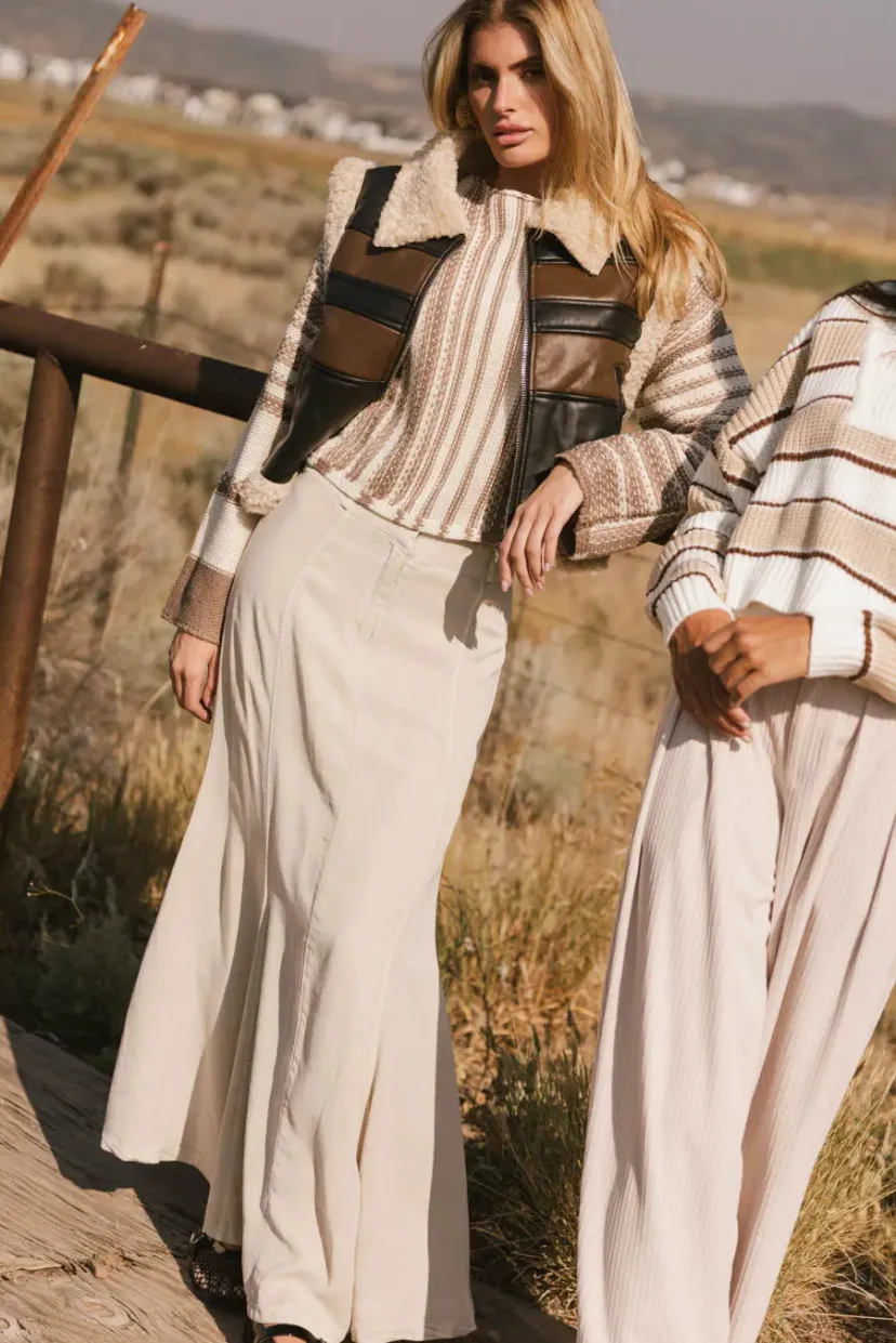 Skirts | All Bottoms>Bohme Sunny Maxi Skirt in Taupe