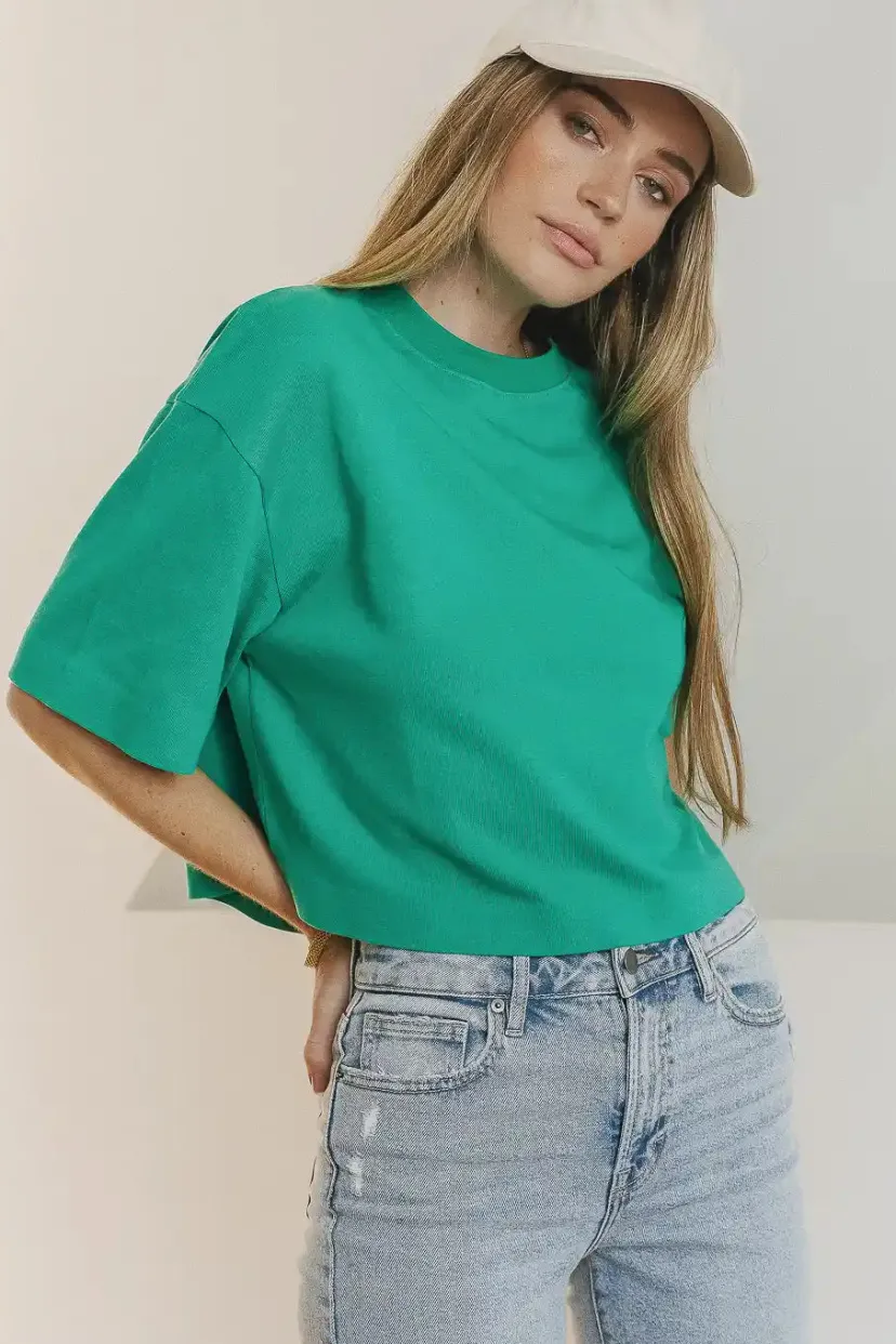 Tops | Tees & Tanks>Bohme Talia Top in Green