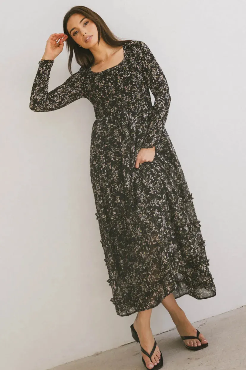 Dresses | Maxi Dresses>Bohme Thorne Floral Maxi Dress