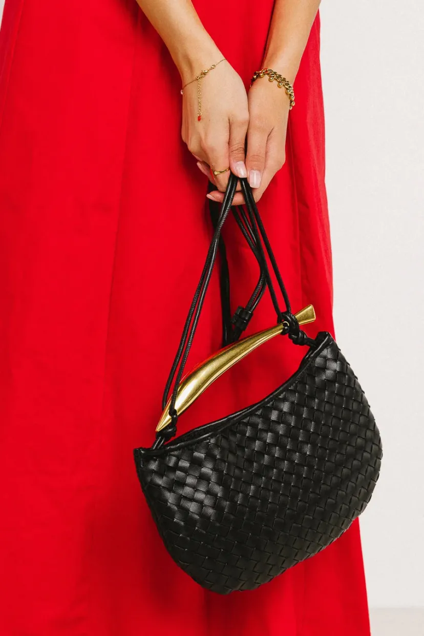 Bags>Bohme Tobias Woven Bag in Black