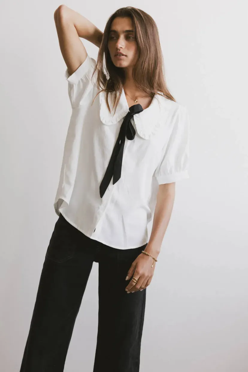 Tops>Bohme Tommi Collared Blouse