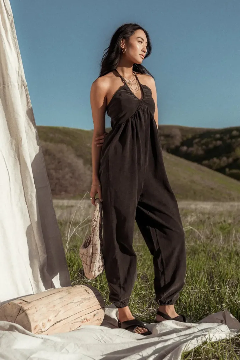 Jumpsuits & Overalls>Bohme Trixie Jumpsuit in - FINAL SALE Black