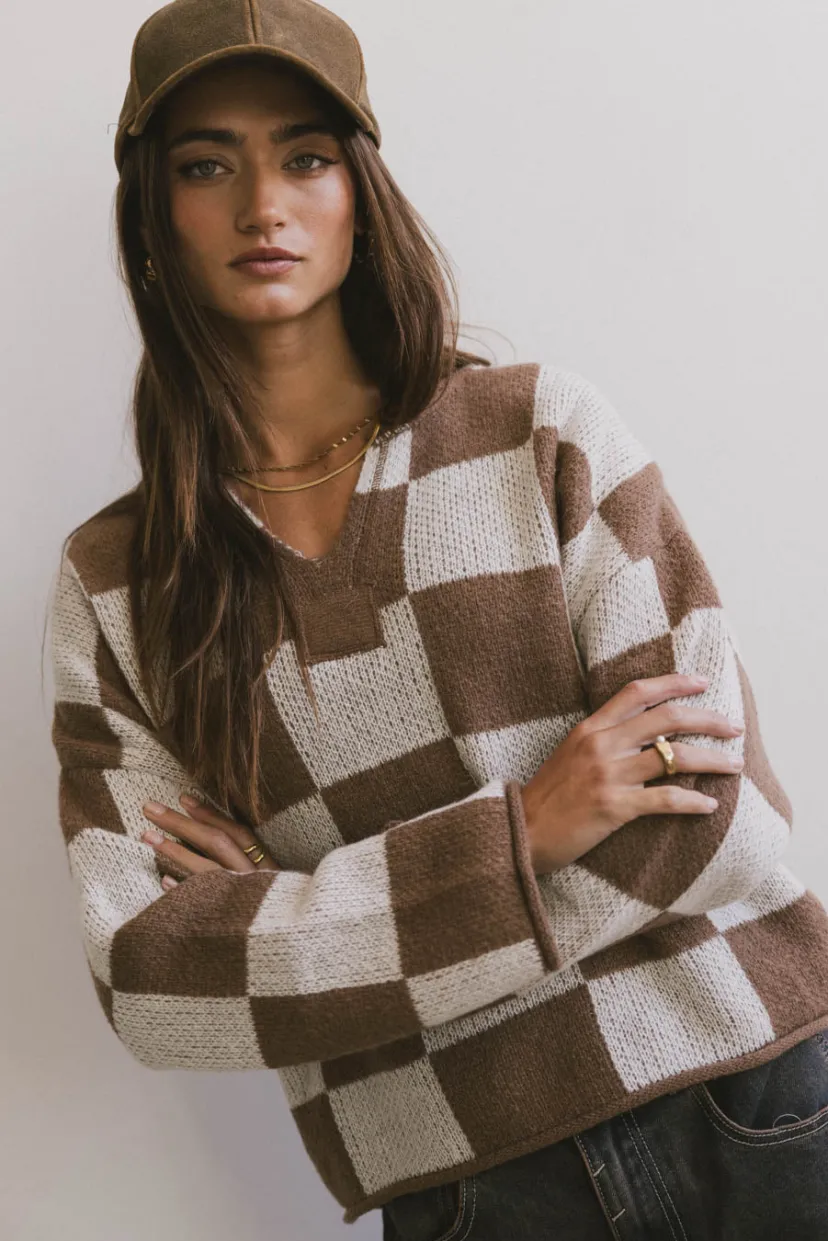 Tops>Bohme Tucker Checkered Sweater