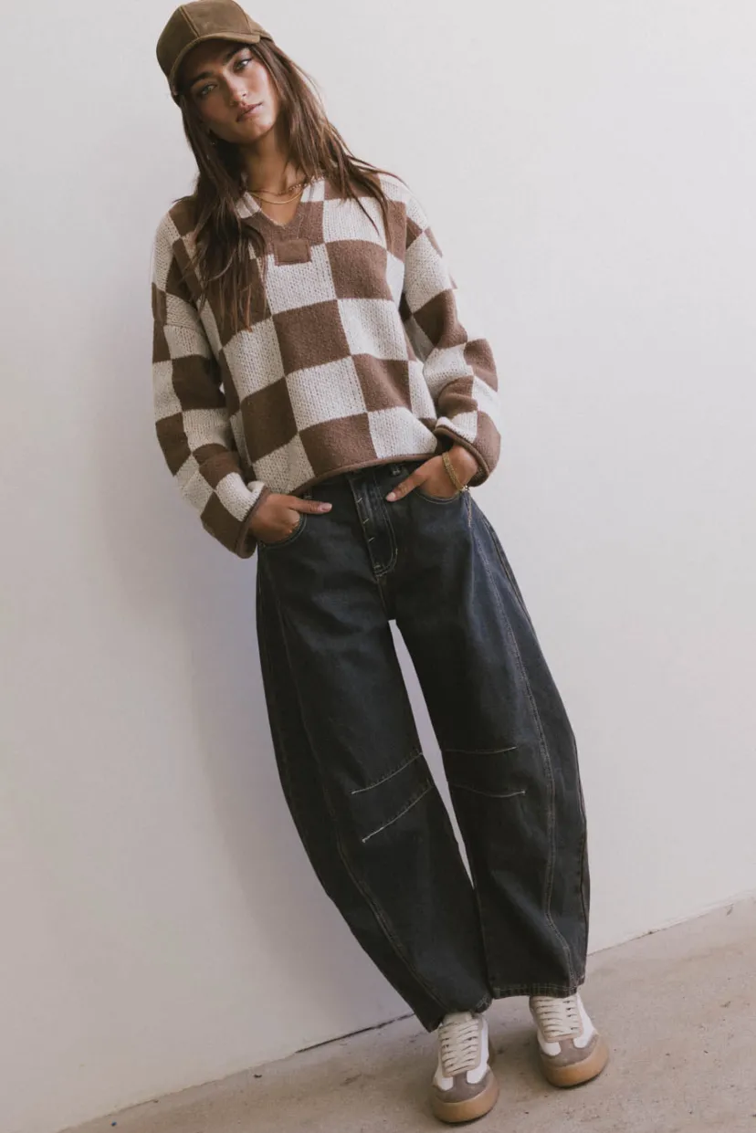 Tops>Bohme Tucker Checkered Sweater