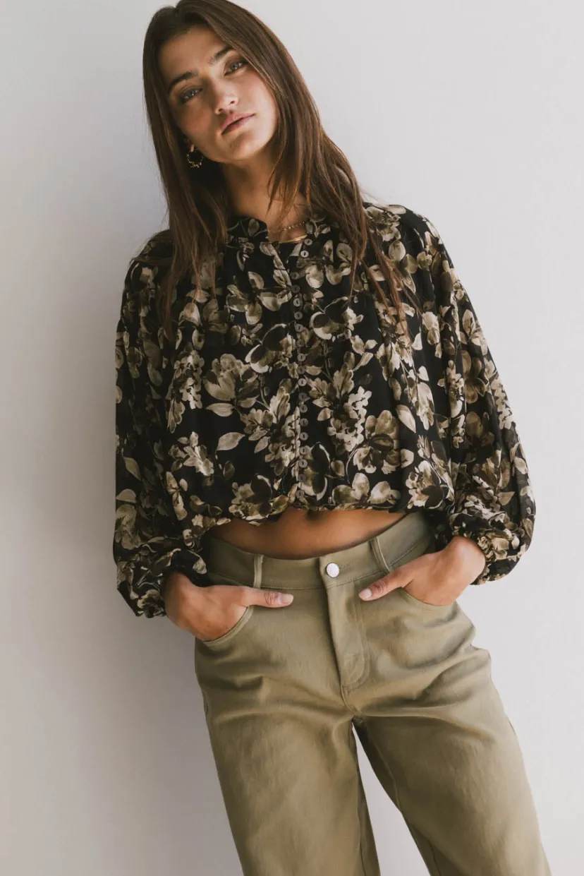 Tops | Blouses>Bohme Yasmeen Blouse in - FINAL SALE Black